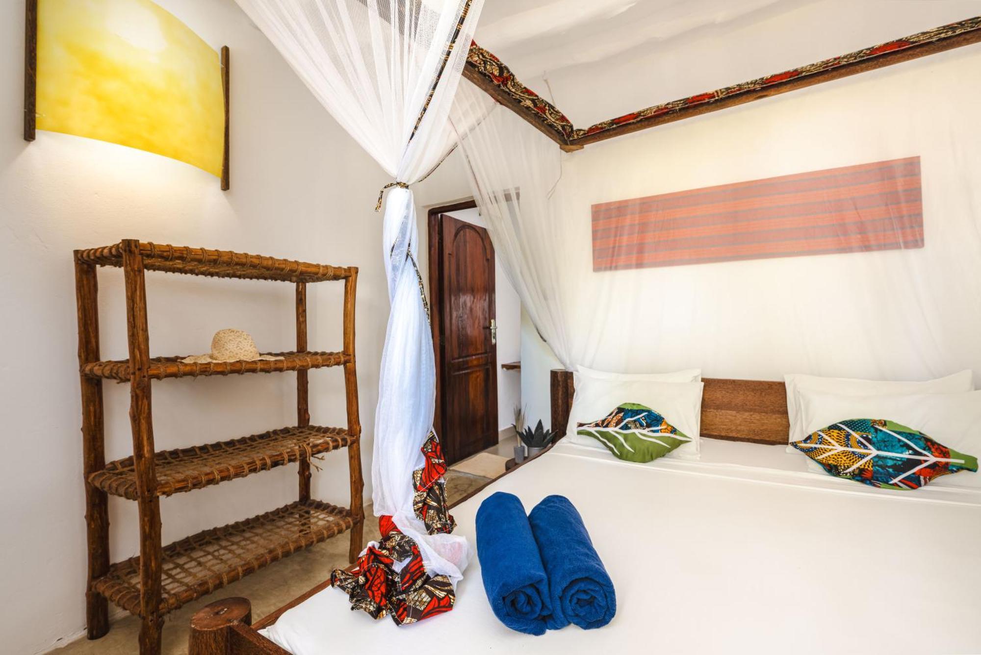 Shanuo Beach Bungalows Michamvi الغرفة الصورة