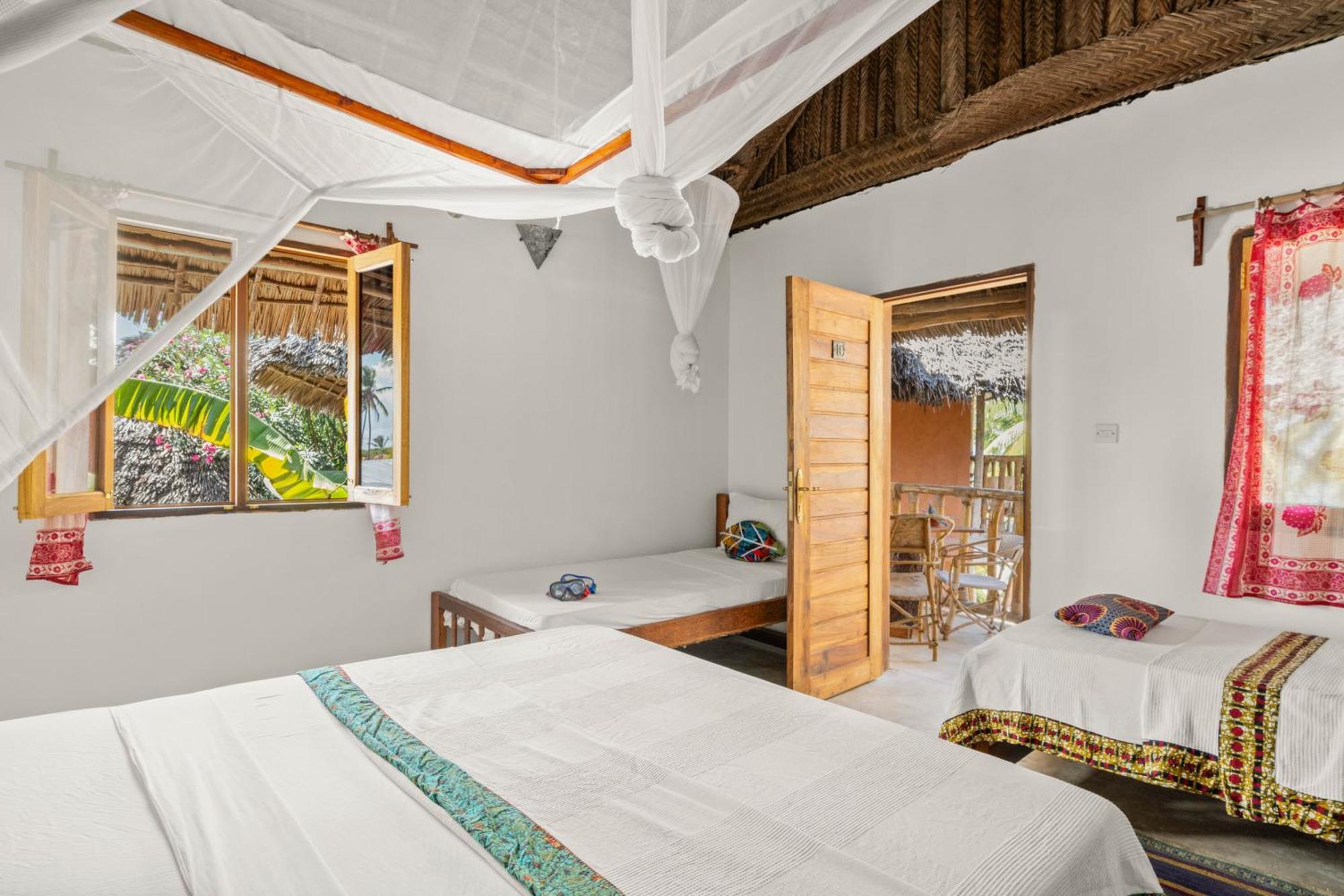 Shanuo Beach Bungalows Michamvi الغرفة الصورة
